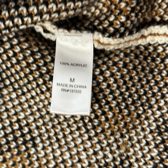 LOVE TREND New York Woman’s Leopard Printed Mock Neck Sweater Dress Size M - Picture 9 of 12